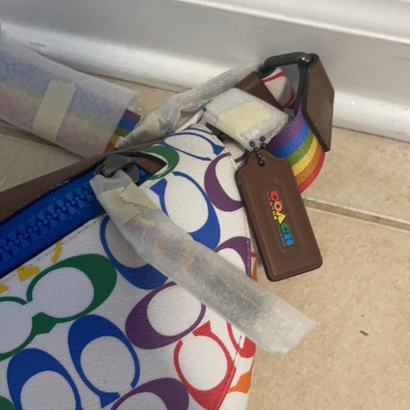 Multi color Coach fanny pack - Picture 2 of 3